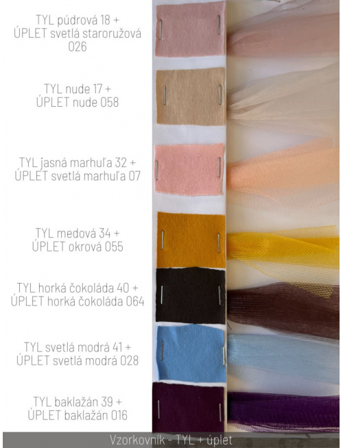 Vzorkovník - TYL