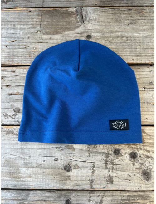 Šmolko čiapka + tunel (jednofarebný set) - kráľovská modrá