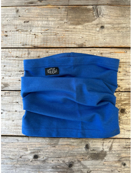 Šmolko čiapka + tunel (jednofarebný set) - kráľovská modrá