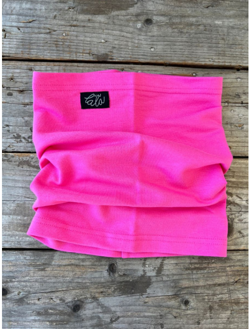 Šmolko čiapka + tunel (jednofarebný set) - malinová