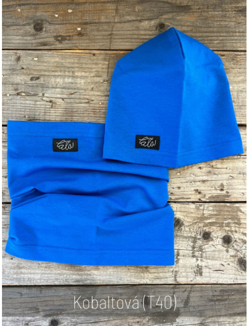 Šmolko čiapka + tunel (jednofarebný set)