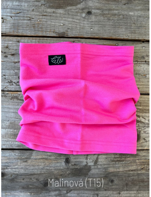 Teplákový tunel jednofarebný - jednovrstvový