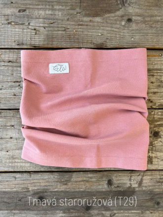 Teplákový tunel jednofarebný - dvojvrstvový 