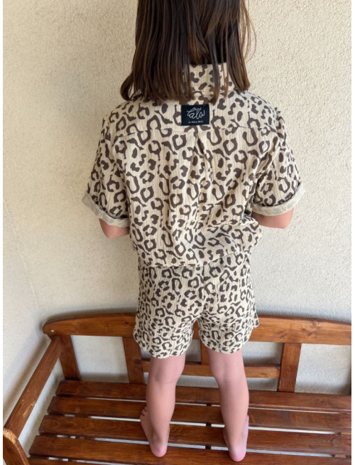 Súprava HAWAI - boy - gázovina/mušelín - vzorovaná