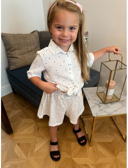 Súprava HAWAI - girl - gázovina/mušelín - vzorovaná