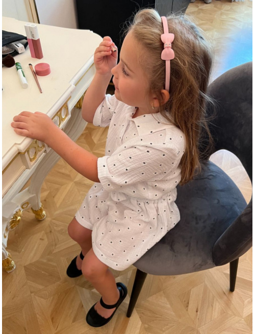 Súprava HAWAI - girl - gázovina/mušelín - vzorovaná