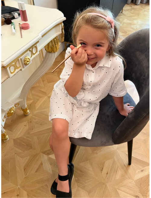 Súprava HAWAI - girl - gázovina/mušelín - vzorovaná