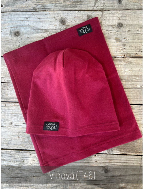 Šmolko čiapka + tunel (jednofarebný set)