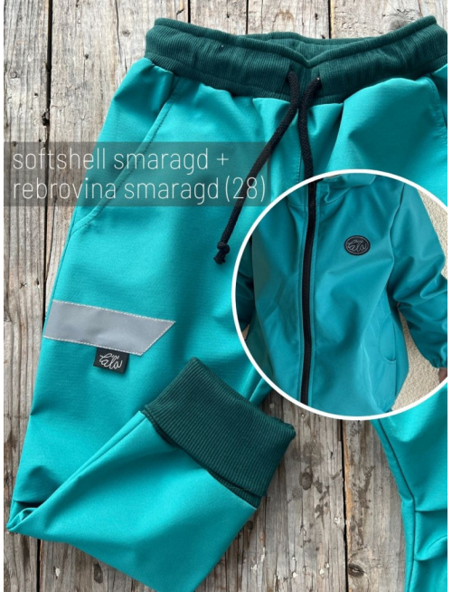 Vzorkovník - jar/JESEŇ - softshell - jednofarebný