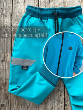 Vzorkovník - jar/JESEŇ - softshell - jednofarebný