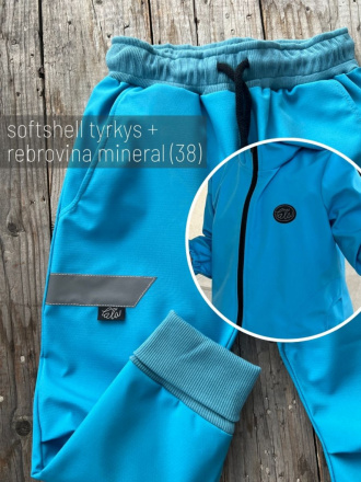 Vzorkovník - jar/JESEŇ - softshell - jednofarebný