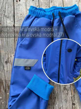 Vzorkovník - jar/JESEŇ - softshell - jednofarebný