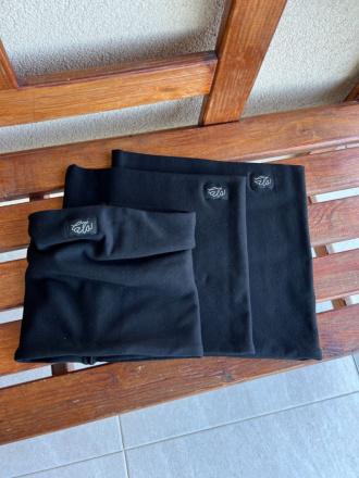 Parma tunel - čierny - dvojvrstvový