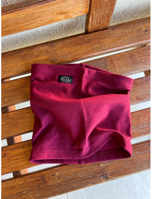 Parma tunel - bordová - jednovrstvový