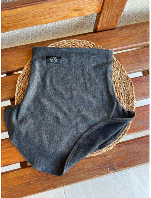 Parma tvarovaný nákrčník - antracit - jednovrstvový