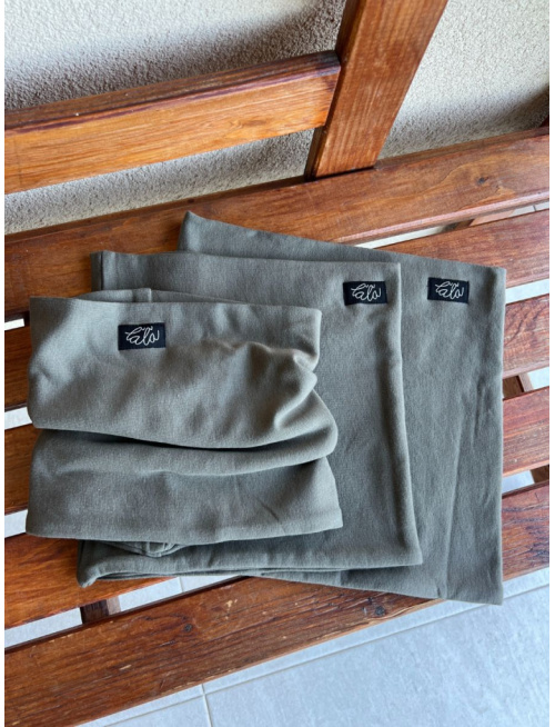 Parma tunel - oliva - dvojvrstvový