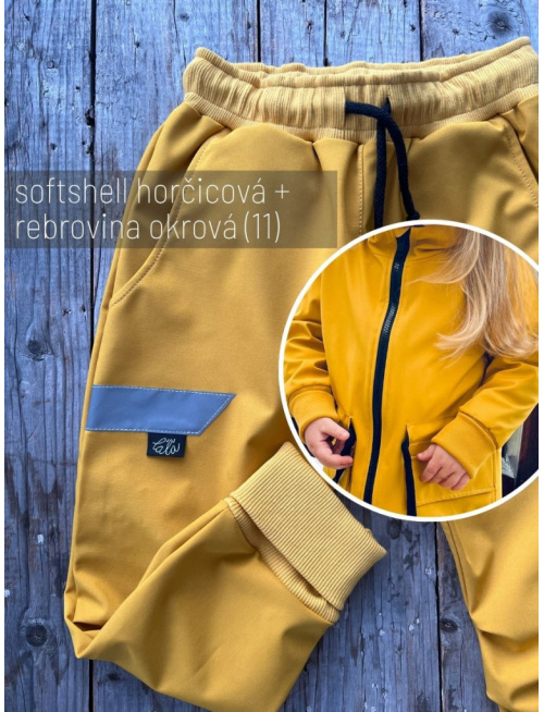 Vzorkovník - jar/JESEŇ softshell - ĽAĽA varianty