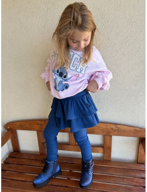 PARMA legíny so sukňou - jednofarebné