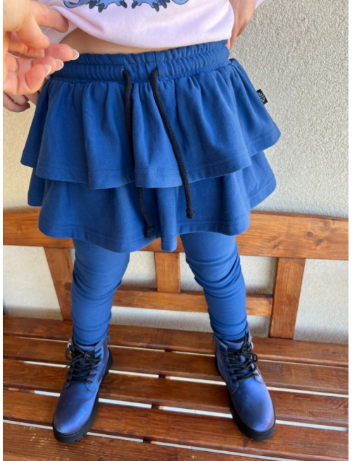 PARMA legíny so sukňou - jednofarebné