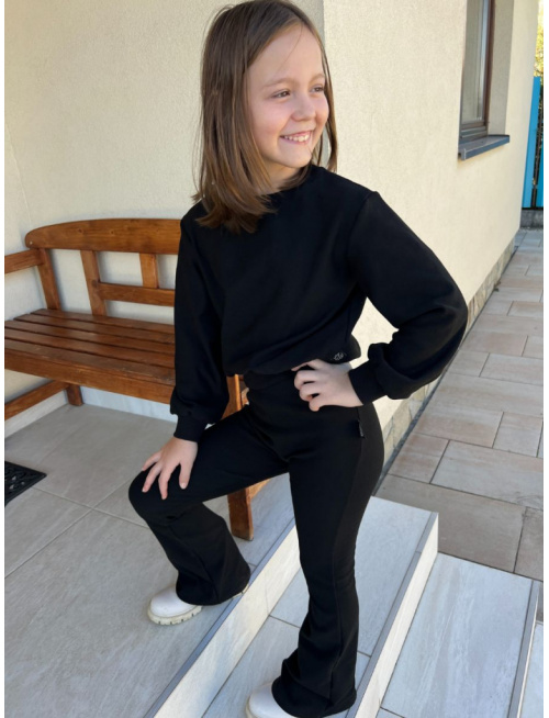 PARMA SÚPRAVA - CROPP BASIC mikina + zvonové legíny