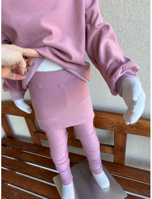 PARMA SÚPRAVA - CROPP BASIC mikina + legíny s minisukňou