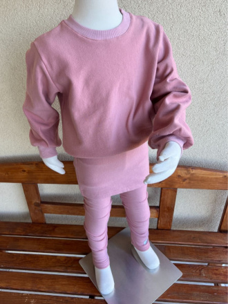 PARMA SÚPRAVA - CROPP BASIC mikina + legíny s minisukňou