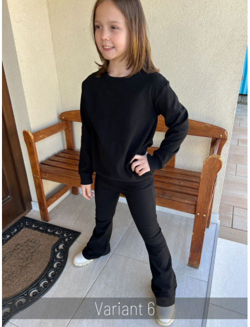 PARMA SÚPRAVA - PREDĹŽENÁ BASIC mikina + zvonové legíny