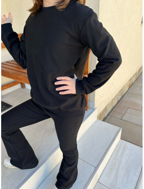 PARMA SÚPRAVA - PREDĹŽENÁ BASIC mikina + zvonové legíny