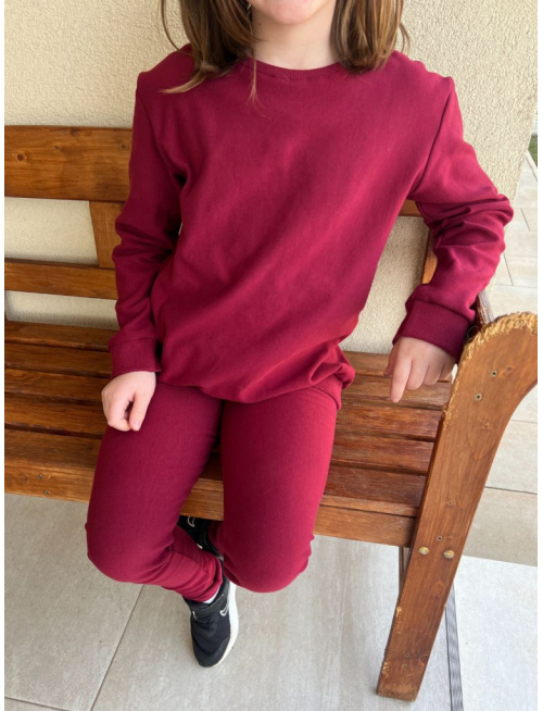 PARMA SÚPRAVA - PREDĹŽENÁ BASIC mikina + legíny KLASIK