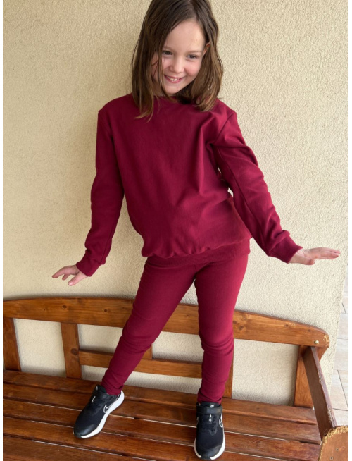 PARMA SÚPRAVA - PREDĹŽENÁ BASIC mikina + legíny KLASIK