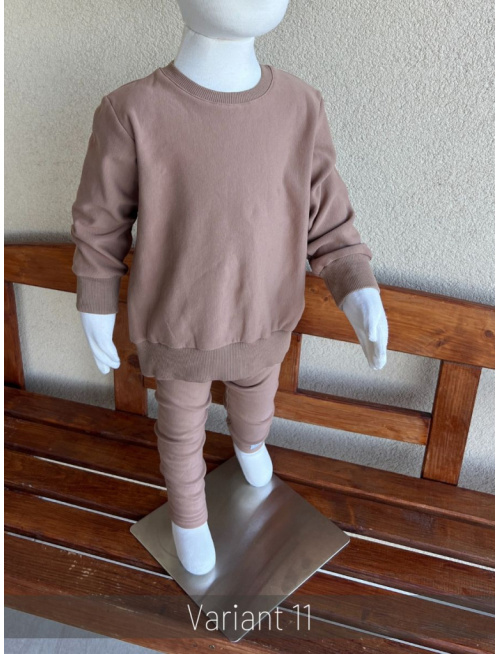 PARMA SÚPRAVA - PREDĹŽENÁ BASIC mikina + legíny KLASIK