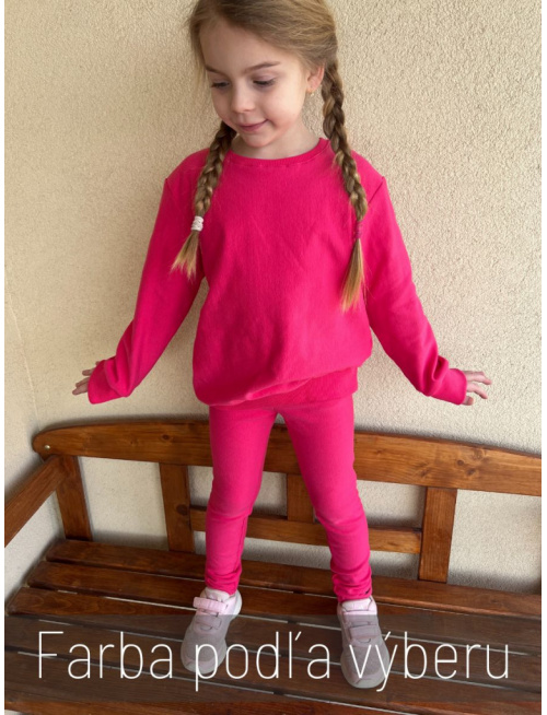 PARMA SÚPRAVA - PREDĹŽENÁ BASIC mikina + legíny KLASIK