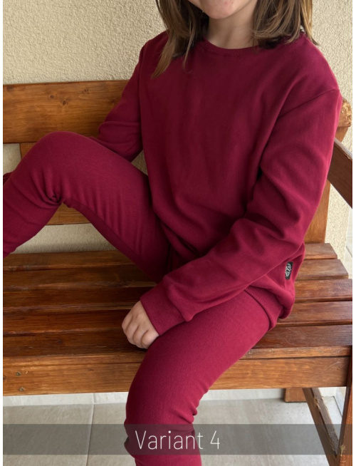 PARMA SÚPRAVA - PREDĹŽENÁ BASIC mikina + legíny KLASIK