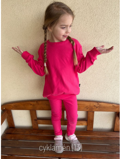 PARMA SÚPRAVA - PREDĹŽENÁ BASIC mikina + legíny KLASIK