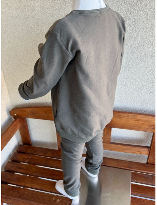 PARMA SÚPRAVA - PREDĹŽENÁ BASIC mikina + ELIT BASIC gate s manžetou