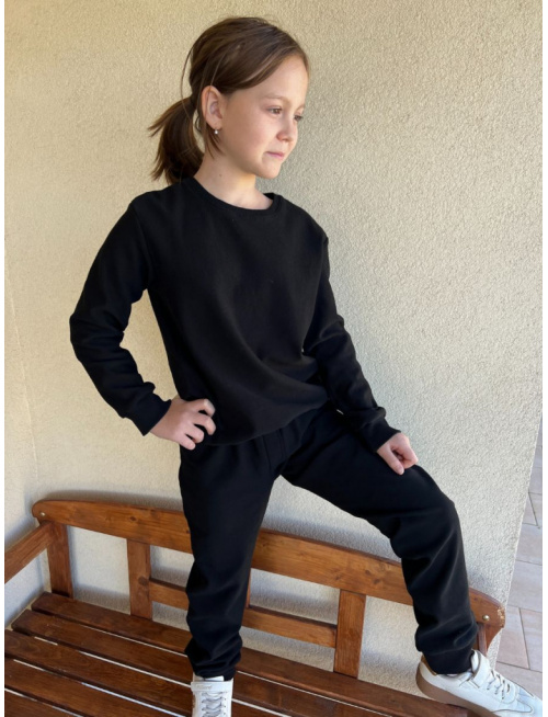 PARMA SÚPRAVA - PREDĹŽENÁ BASIC mikina + ELIT BASIC gate s manžetou