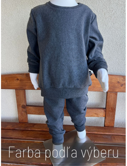 PARMA SÚPRAVA - PREDĹŽENÁ BASIC mikina + ELIT BASIC gate s manžetou