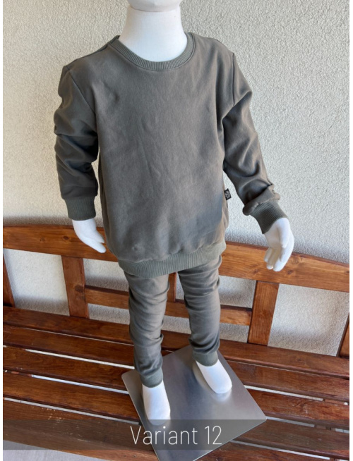 PARMA SÚPRAVA - PREDĹŽENÁ BASIC mikina + ELIT BASIC gate s manžetou