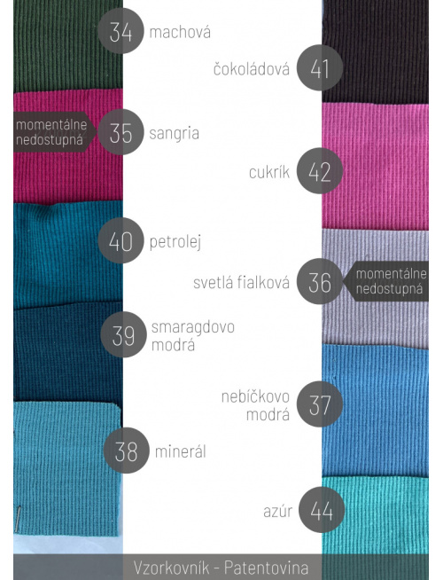 Vzorkovník - Patentovina