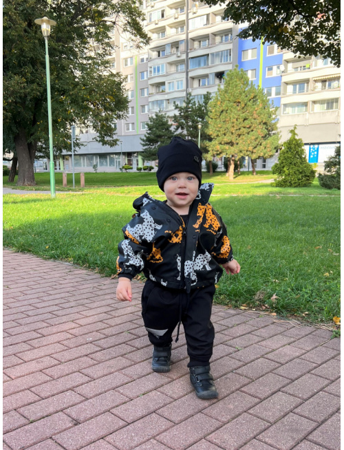 Rebro ŠMOLKO čiapka - čierna