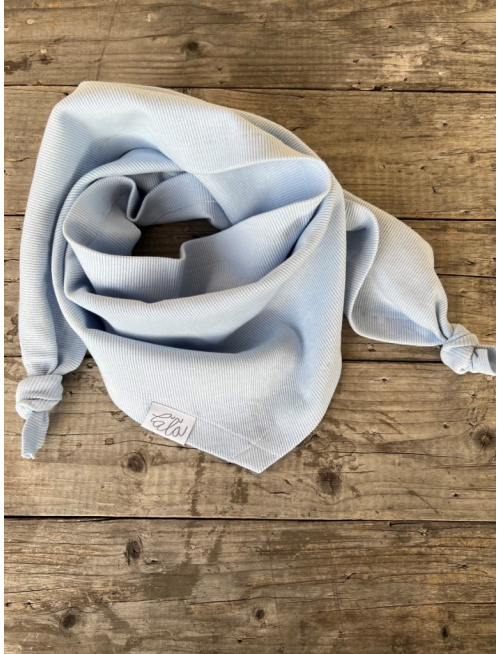 Rebro šatka - svetlomodrá