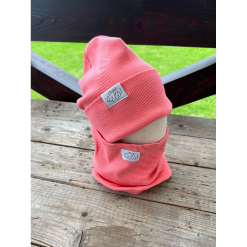 Rebro ŠMOLKO čiapka - jasná marhuľa