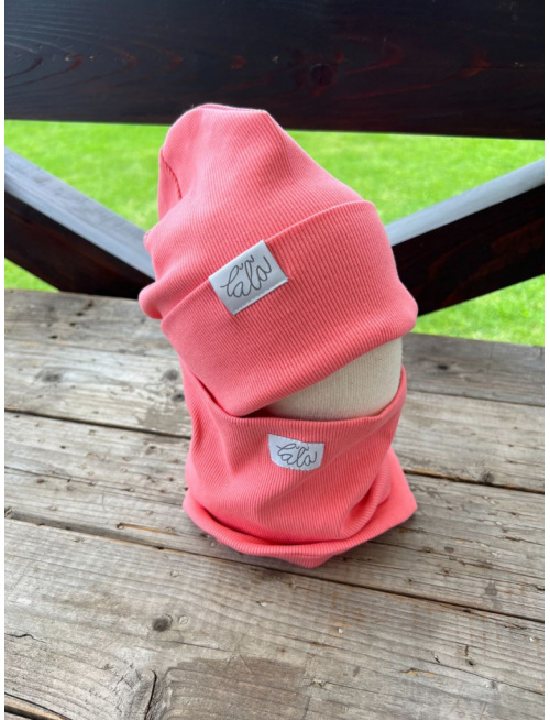 Rebro ŠMOLKO čiapka - jasná marhuľa