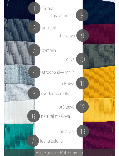 Vzorkovník - Patentovina