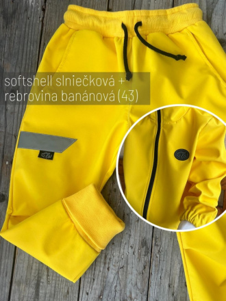 Vzorkovník - jar/JESEŇ - softshell - jednofarebný