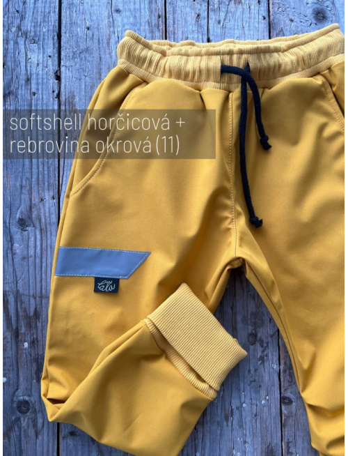 Softshell gate NEW s rastúcou manžetou - jar/JESEŇ