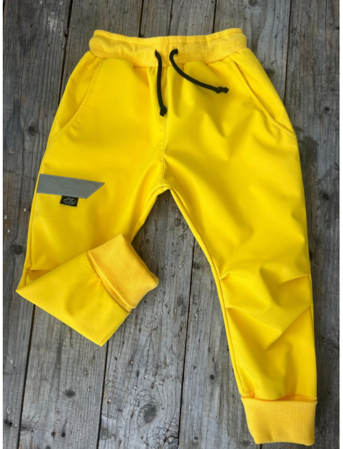 Softshell gate NEW s rastúcou manžetou - jar/JESEŇ - slniečková