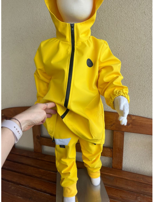 Softshell gate NEW s rastúcou manžetou - jar/JESEŇ - slniečková