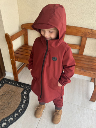 Softshell bunda/parka - jar/JESEŇ