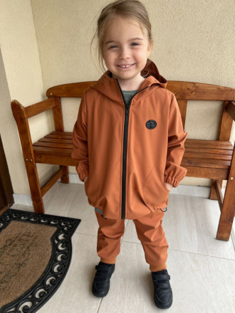 Softshell bunda/parka - jar/JESEŇ